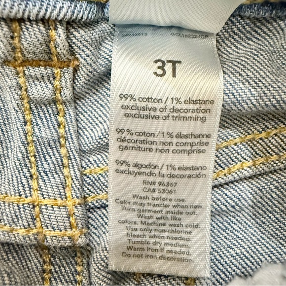 Osh Kosh B’Gosh Skinny Blue Denim Zip Fly Jeans Size 3T - Picture 9 of 10